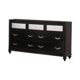 Coaster Barzini 7-drawer Rectangular Dresser Black Model 200893